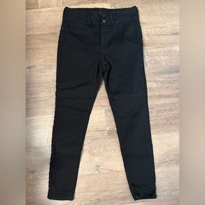 Seven7 Black High Rise Curvy Skinny Jeans